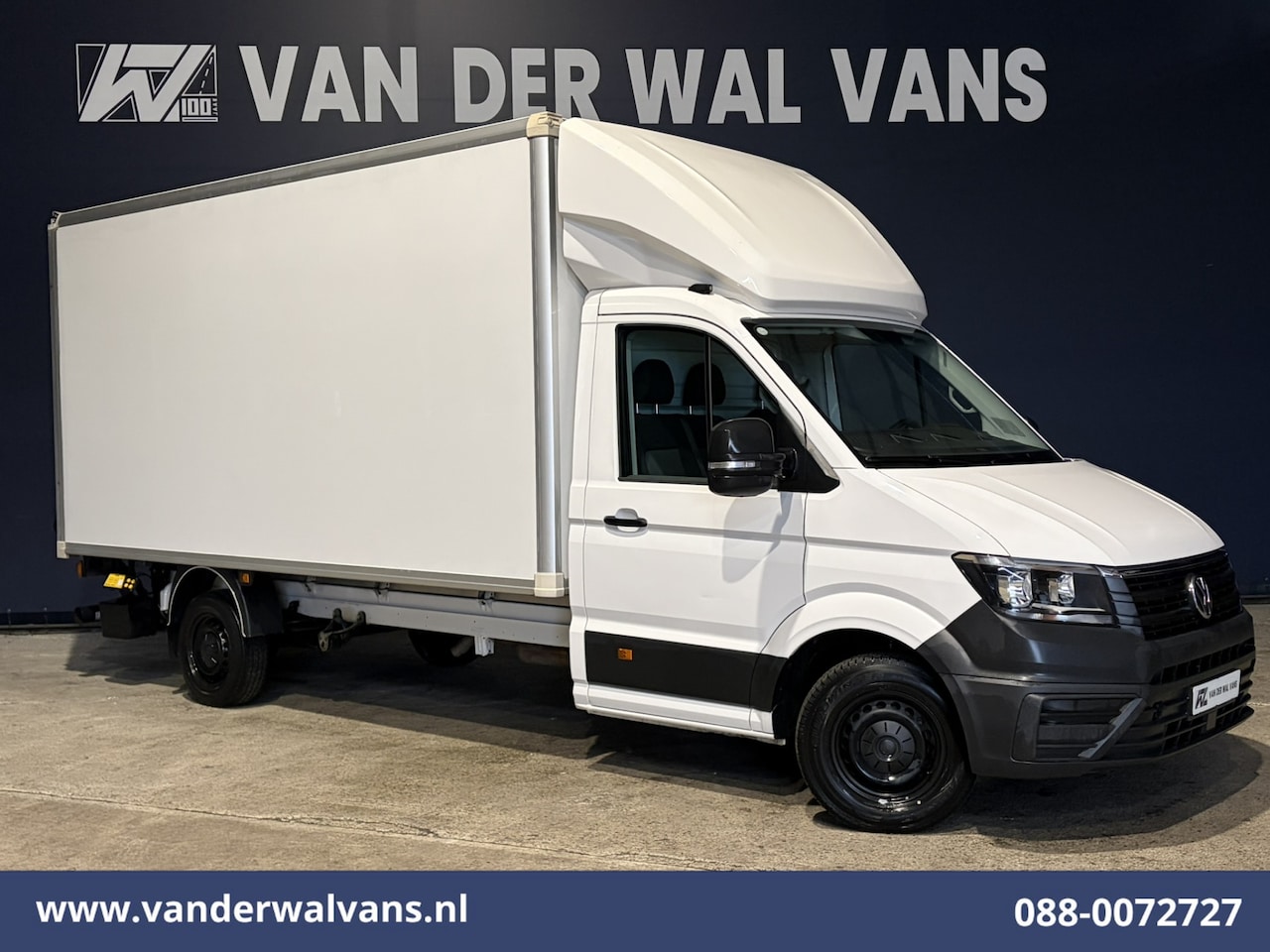 Volkswagen Crafter - 2.0 TDI 141pk Bakwagen Laadklep Euro6 Airco | Camera | Apple Carplay Cruisecontrol, Bijrij - AutoWereld.nl