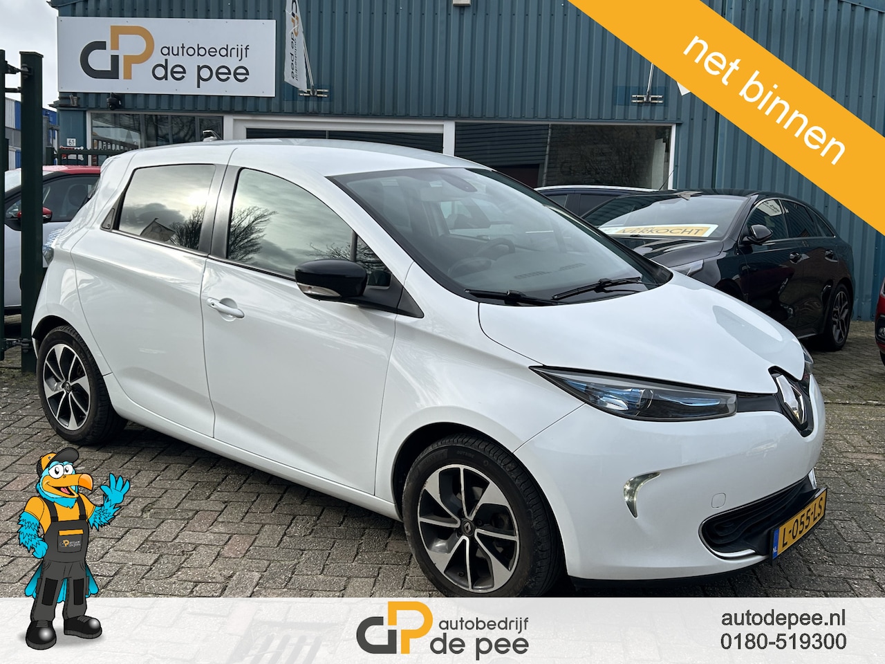 Renault Zoe - R90 Intens 41 kWh (ex Accu) GARANTIE/CLIMA/CAMERA/CRUISE/LICHTMETAAL/NAVI/STOELVERW. rijkl - AutoWereld.nl