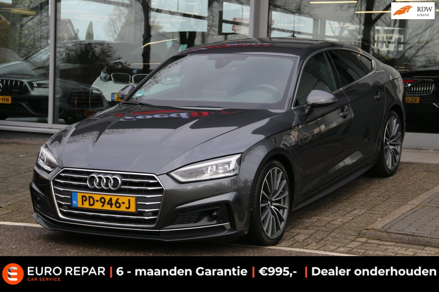 Audi A5 Sportback - 2.0 TFSI Launch Edition S-LINE VITR.COCKPIT NL-AUTO! - AutoWereld.nl