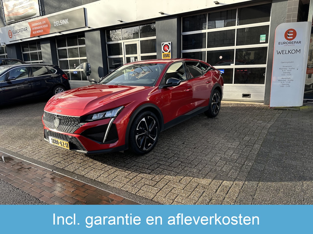 Peugeot 408 - 1.2 Hybrid Automaat 145 e-DCS6 Allure Clima/Navi/Apple CarPlay/Android Auto/Camera - AutoWereld.nl