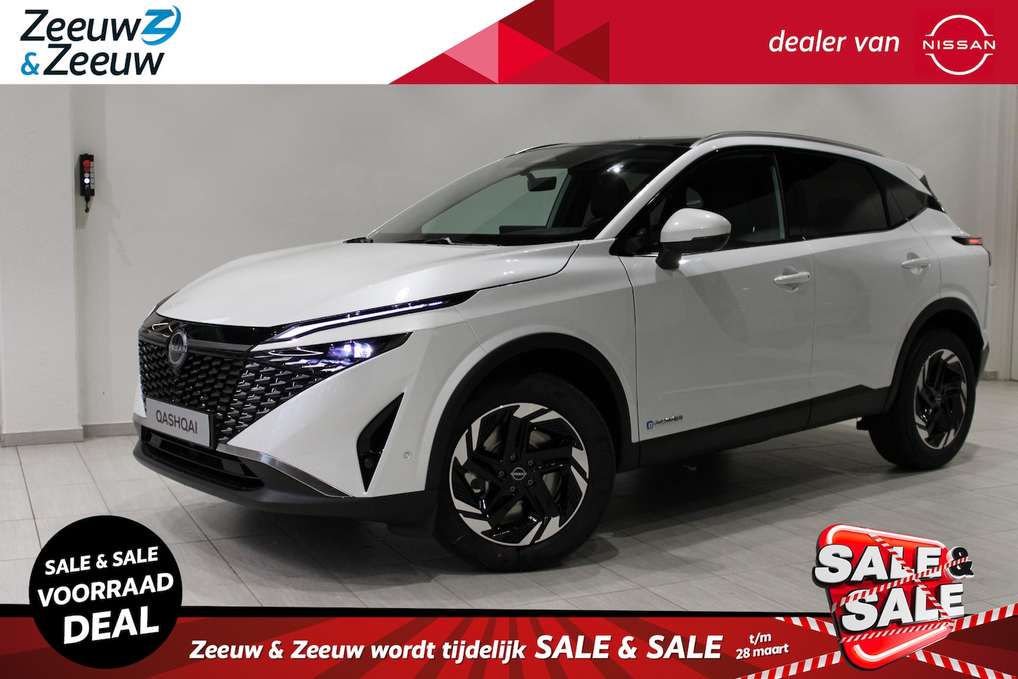 Nissan Qashqai - 1.5 e-Power N-Connecta DE VERNIEUWDE E-POWER | €3500,- KORTING | UIT VOORRAAD LEVERBAAR | - AutoWereld.nl