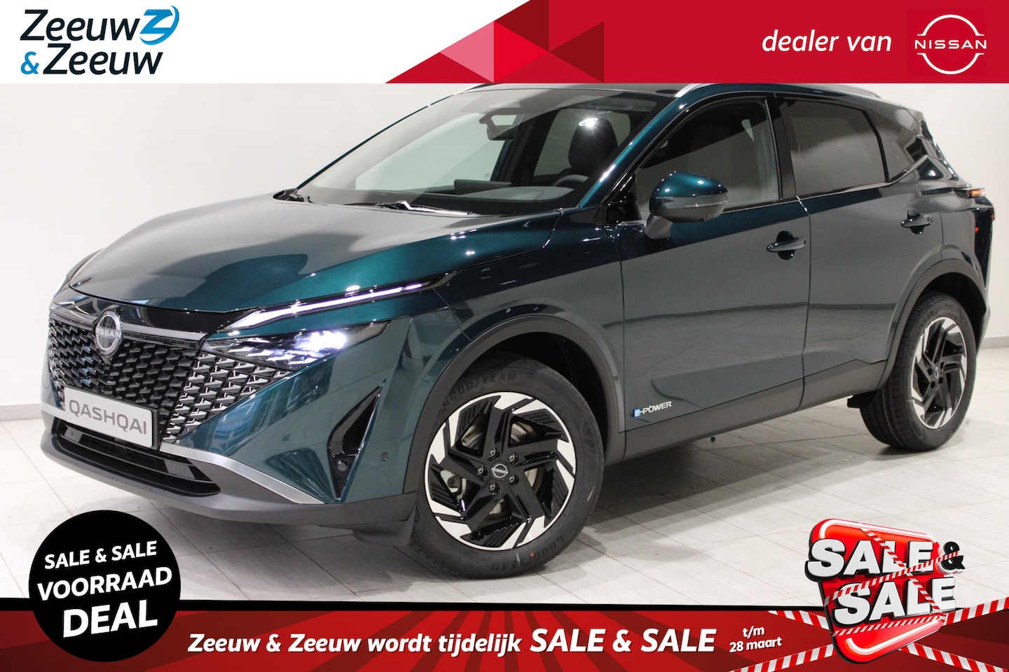 Nissan Qashqai - 1.5 e-Power N-Connecta DE VERNIEUWDE E-POWER | €3500,- KORTING | SNEL LEVERBAAR | COLD PAC - AutoWereld.nl