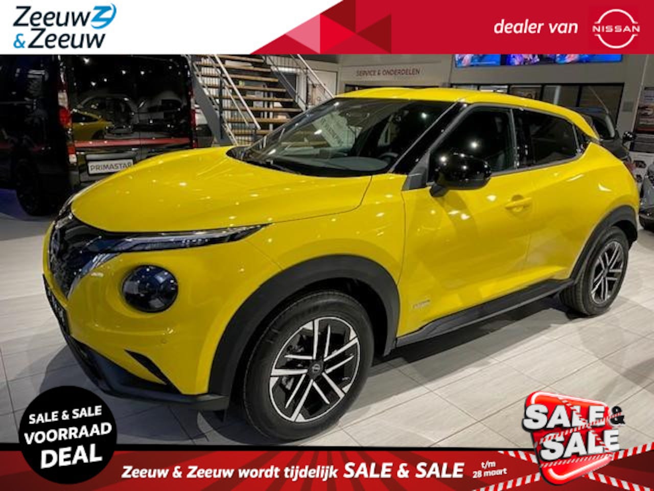 Nissan Juke - 1.6 Hybrid N-Connecta | € 4250,= KORTING | NAVIGATIE | CARPLAY | COLDPACK LIGHT| - AutoWereld.nl