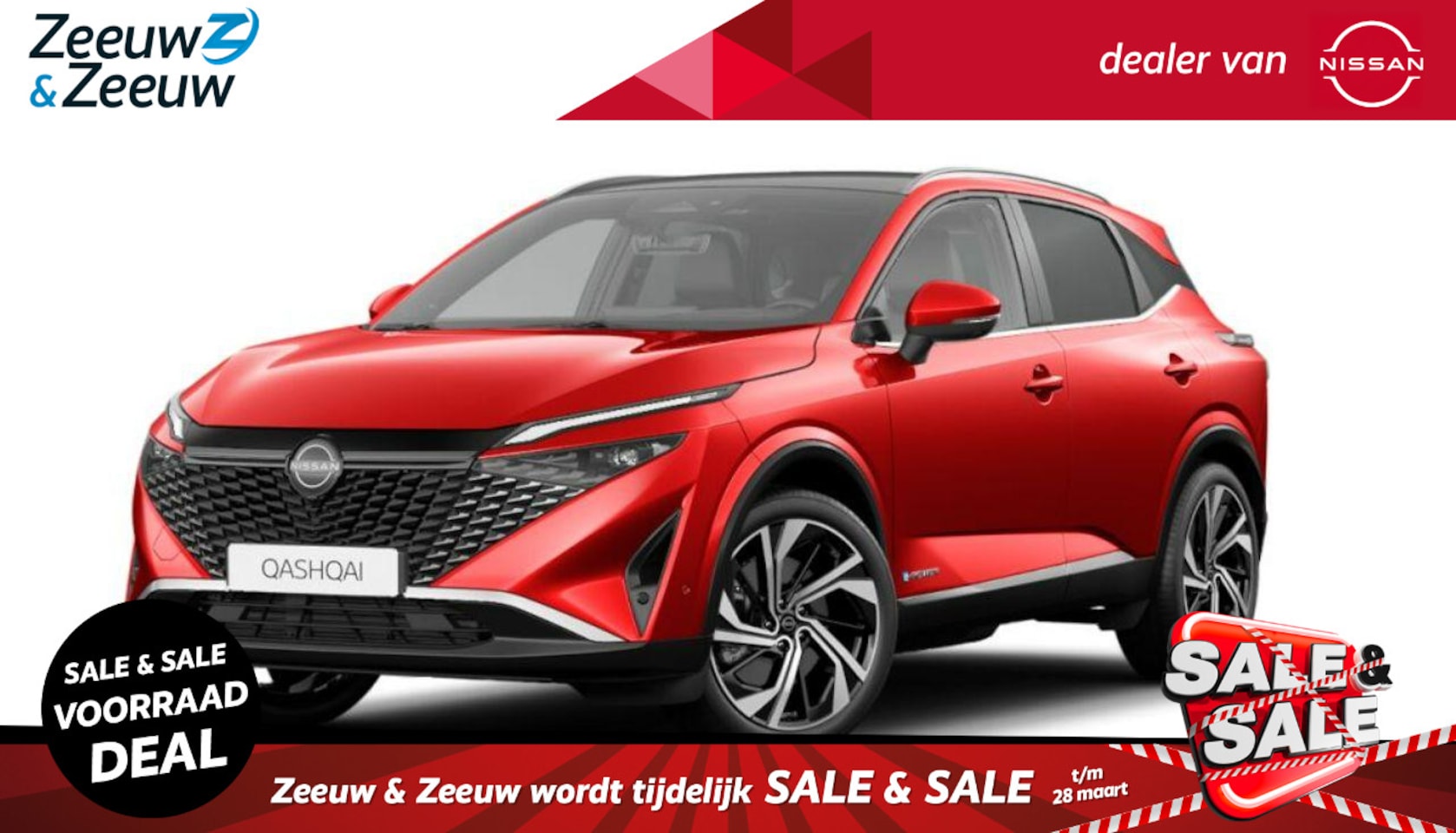 Nissan Qashqai - 1.5 e-Power Tekna Plus DE VERNIEUWDE E-POWER | €3500,- KORTING | UIT VOORRAAD LEVERBAAR | - AutoWereld.nl