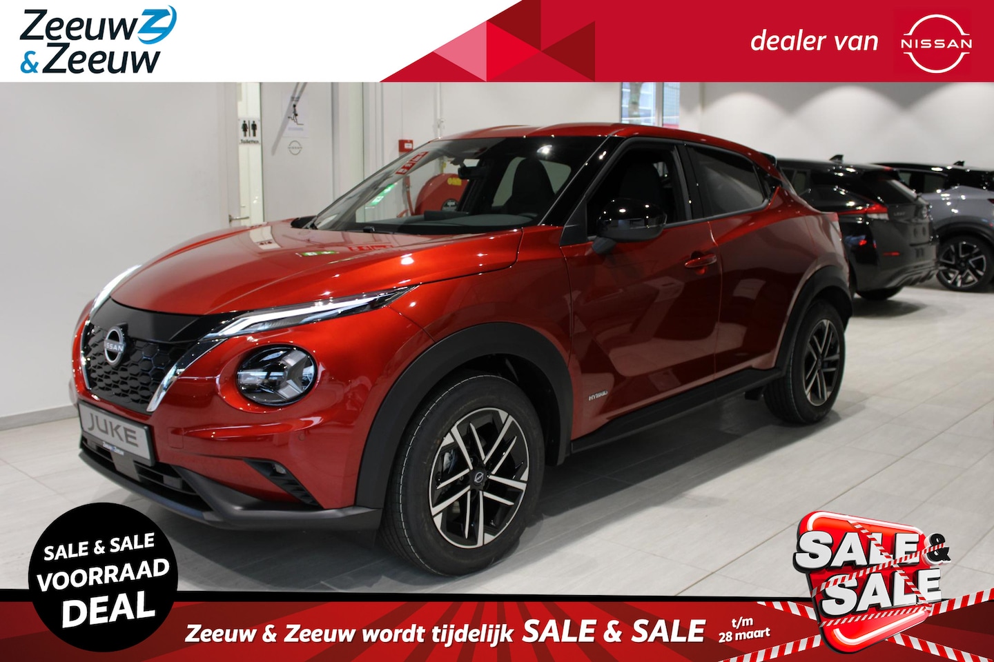 Nissan Juke - 1.6 Hybrid N-Connecta | € 4250,= KORTING | COLD PACK | OP VOORRAAD!!! - AutoWereld.nl