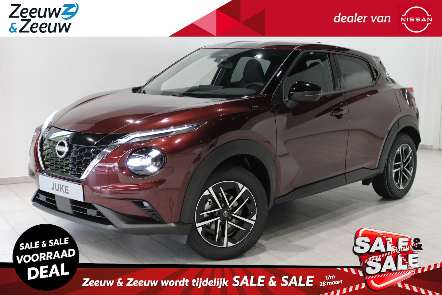 Nissan Juke - 1.6 Hybrid N-Connecta | € 4250,= KORTING | NAVIGATIE | CARPLAY | STOELVERWARMING | STUURVE - AutoWereld.nl