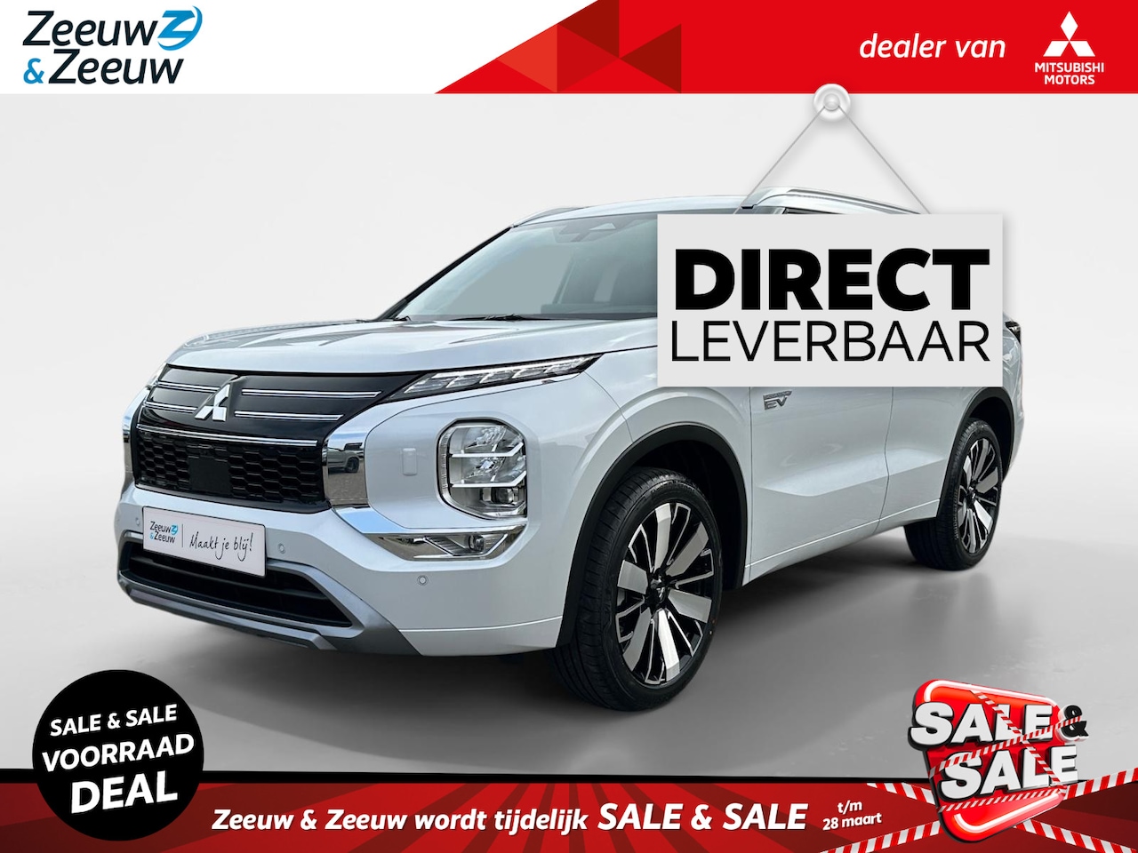 Mitsubishi Outlander - 2.4 PHEV Instyle | NIEUW MODEL | 7500 EURO KORTING | NU DIRECT LEVEBAAR | 8 JAAR GARANTIE - AutoWereld.nl