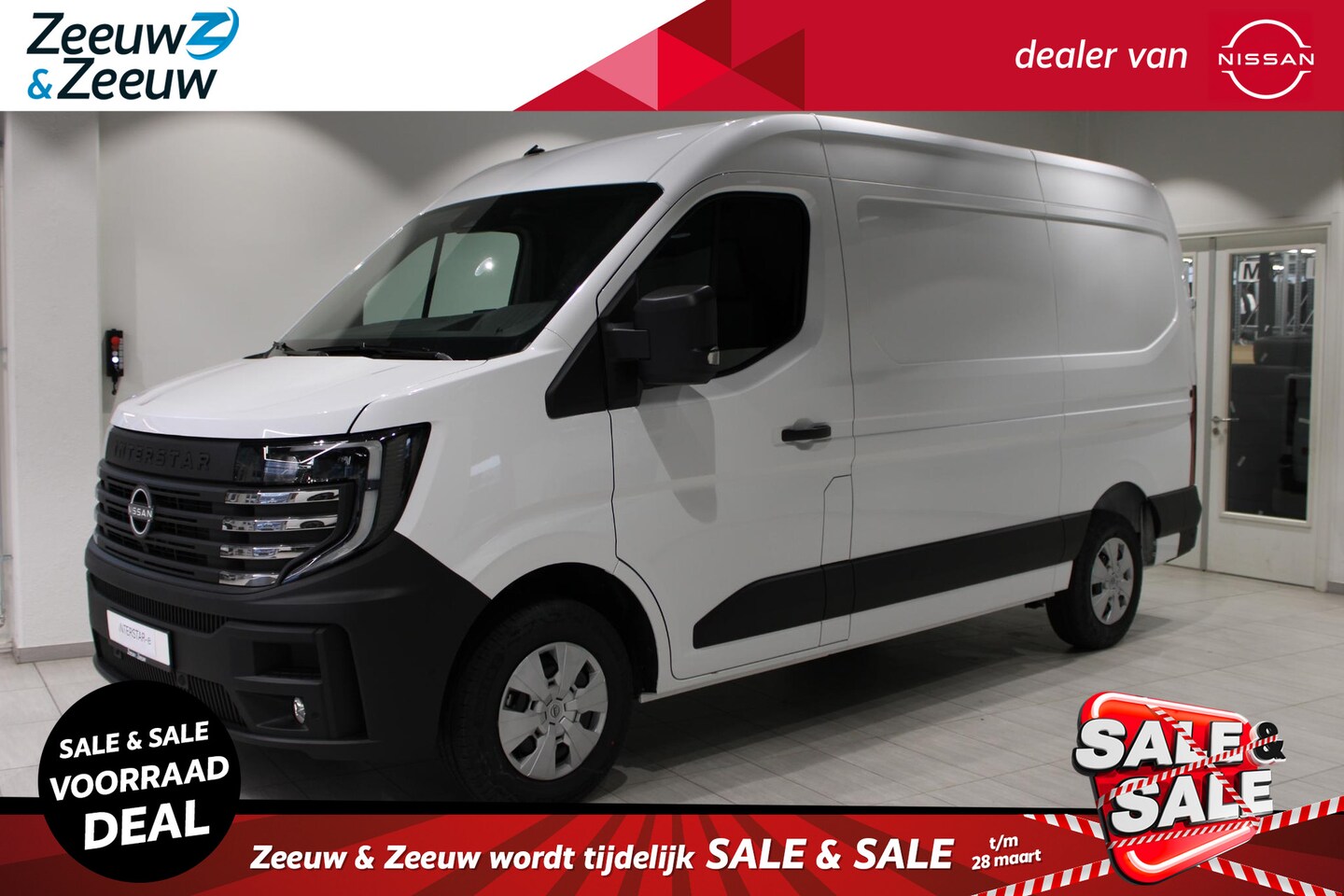 Nissan Interstar-e - L2H2 Limited 87 kWh |100 % Elektrisch||17.5 % Korting| Snel rijden|5 Jaar Garantie tot 160 - AutoWereld.nl