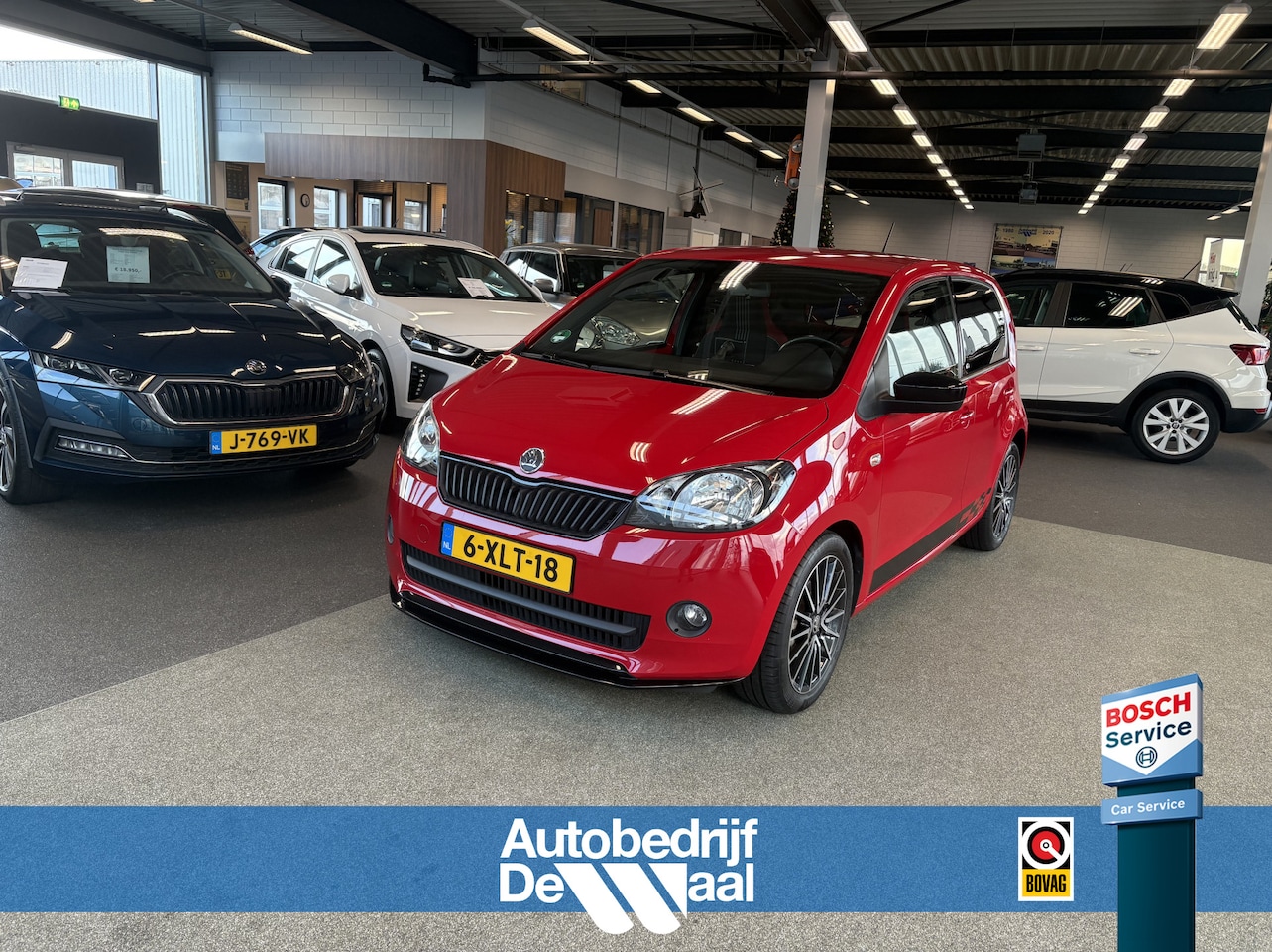 Skoda Citigo - 1.0 Greentech Monte Carlo 5-drs. AIRCO/NAVI/MEDIA/16INCH/SPOILERPAKKET - AutoWereld.nl