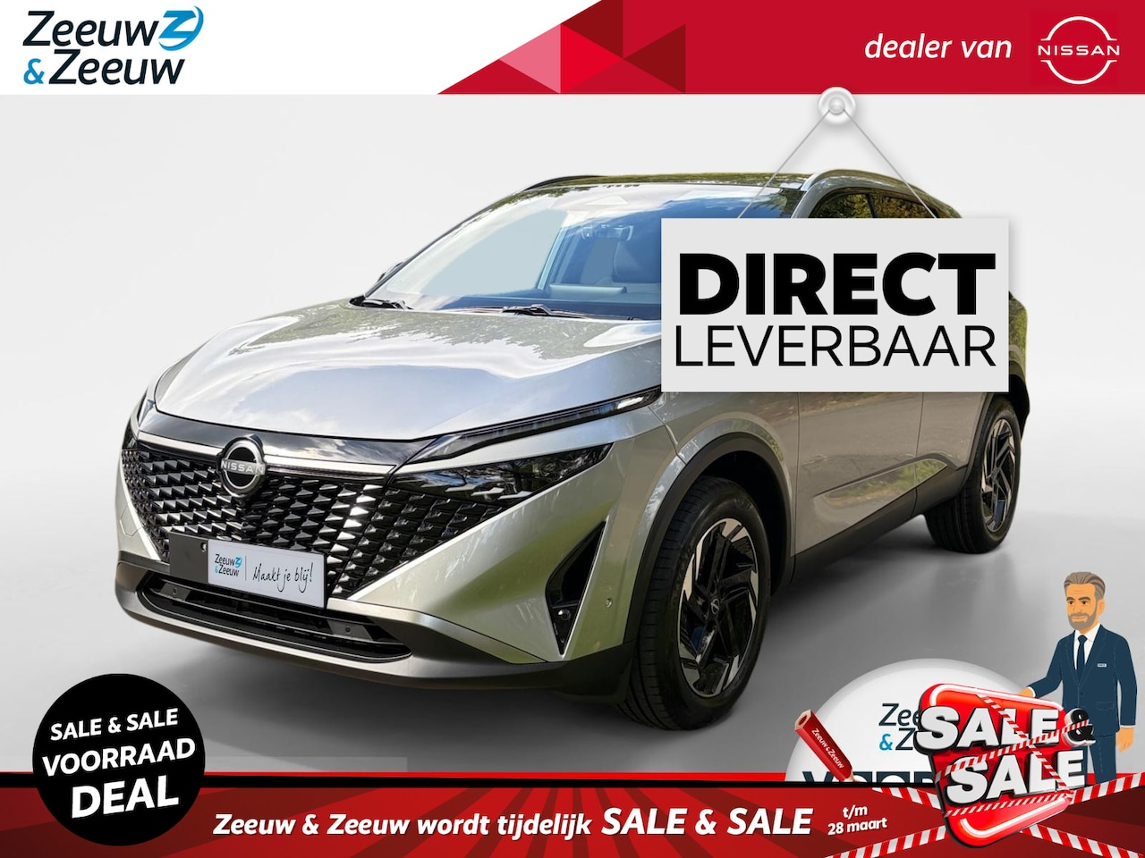 Nissan Qashqai - 1.5 e-Power N-Connecta | DE NIEUWE GENERATIE E-POWER| DIRECT LEVERBAAR | €3500,- KORTING | - AutoWereld.nl