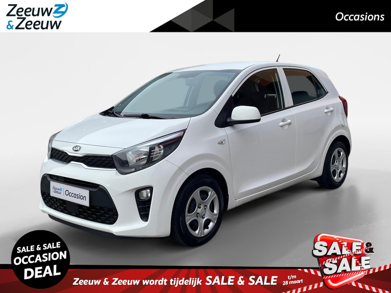 Kia Picanto - 1.0 DPi ComfortLine Airco| Dealer onderhouden| Radio Multimedia | Bluetooth| Automatische - AutoWereld.nl