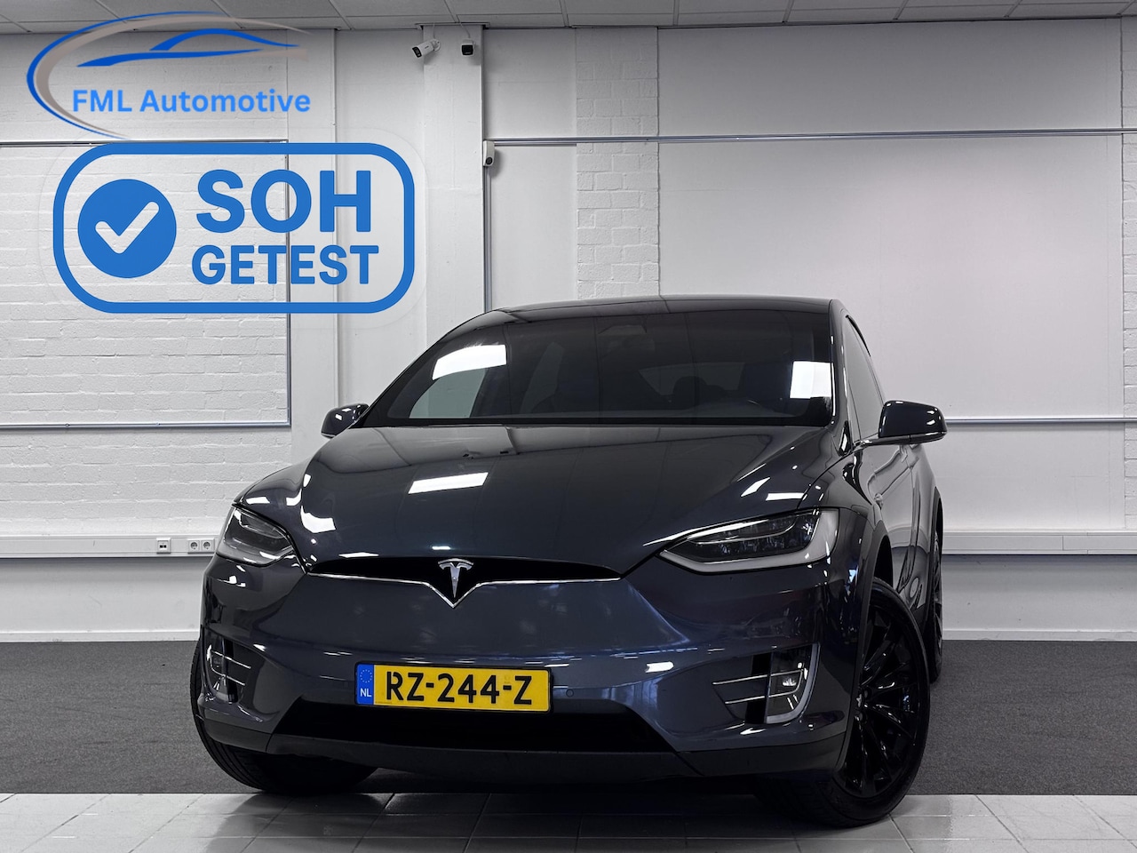 Tesla Model X - 75D Base 7p. | SOH 88% | 7 stoelen | Enhanced Autopilot | - AutoWereld.nl