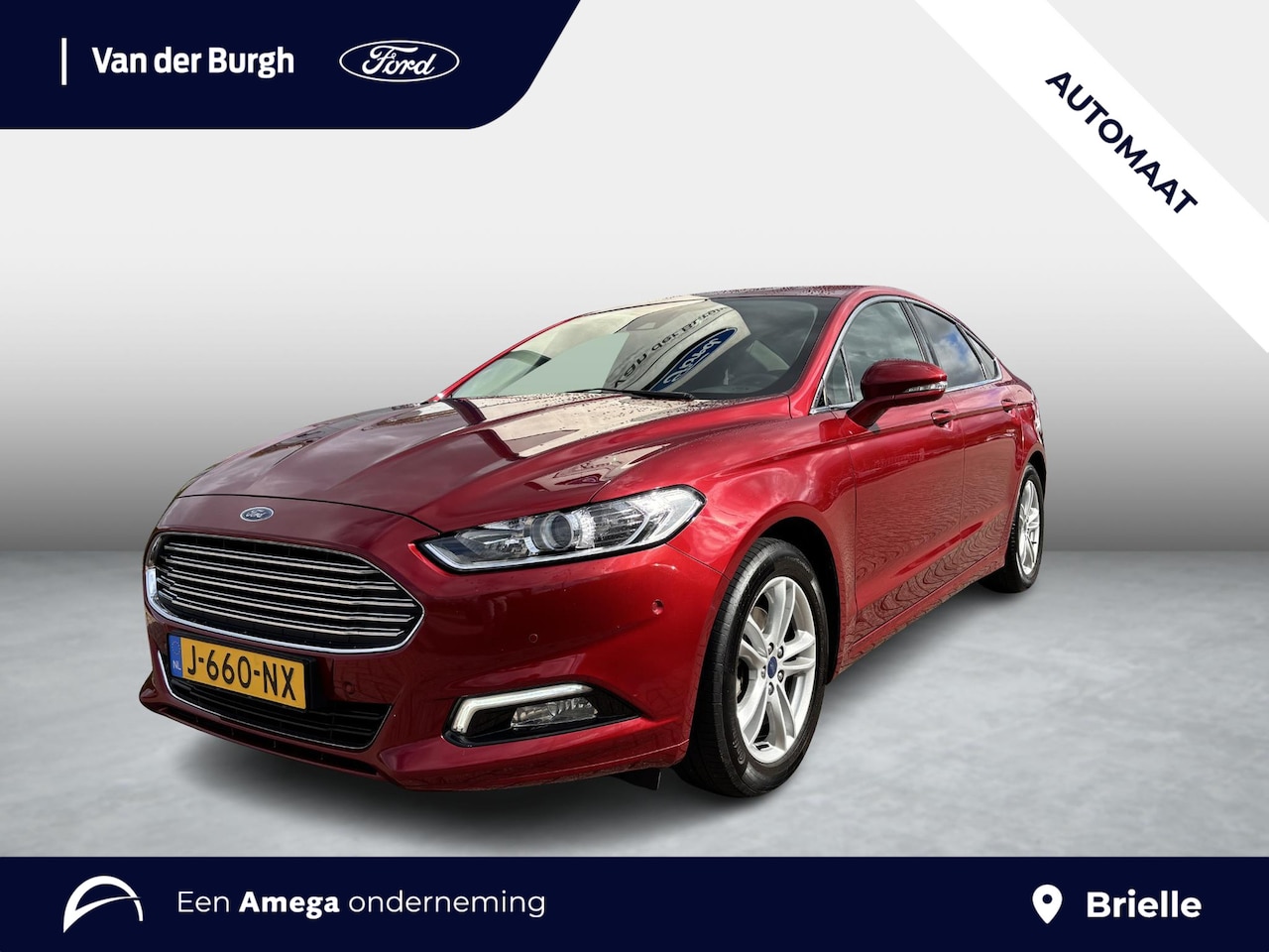 Ford Mondeo - 4-deurs 1.5 Titanium 160pk ECOboost automaat Trekhaak - schuif-kanteldak - unieke auto - AutoWereld.nl