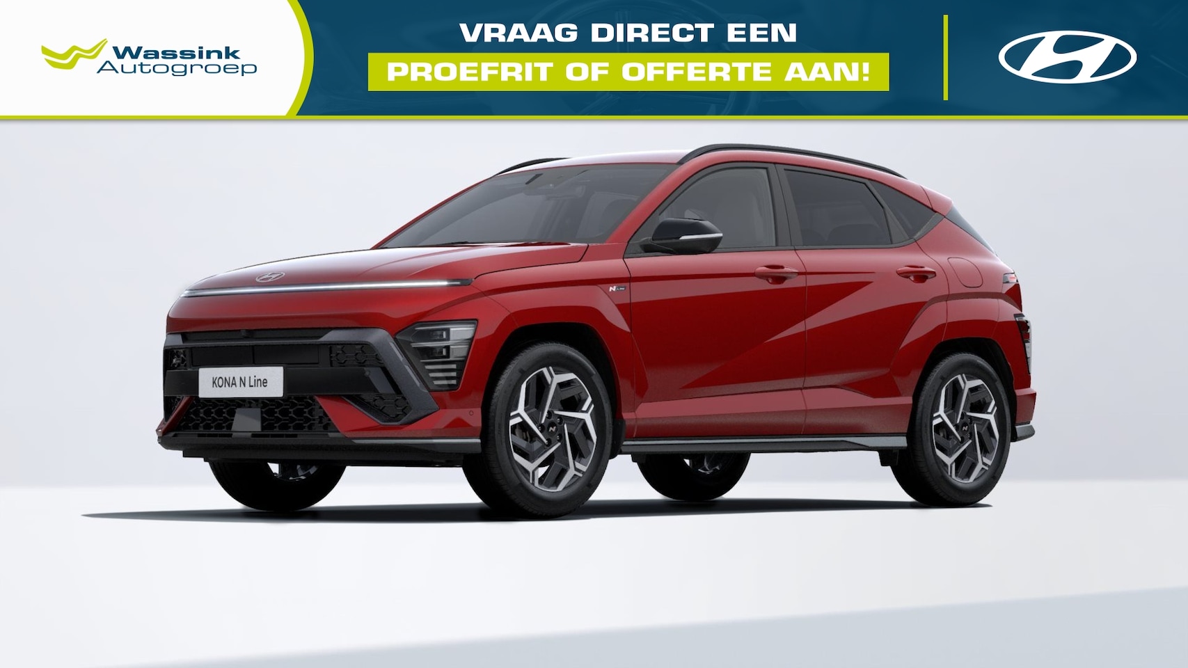 Hyundai Kona - New 1.6 GDI HEV 141pk DCT N-Line - AutoWereld.nl