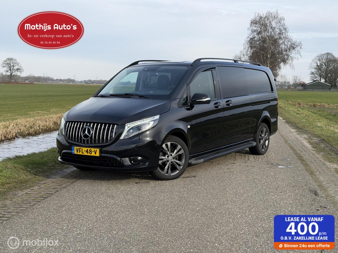 Mercedes-Benz Vito - Bestel 116 CDI Dubbelcabine Automaat Comfort LED Leder Clima Navi PDC - AutoWereld.nl