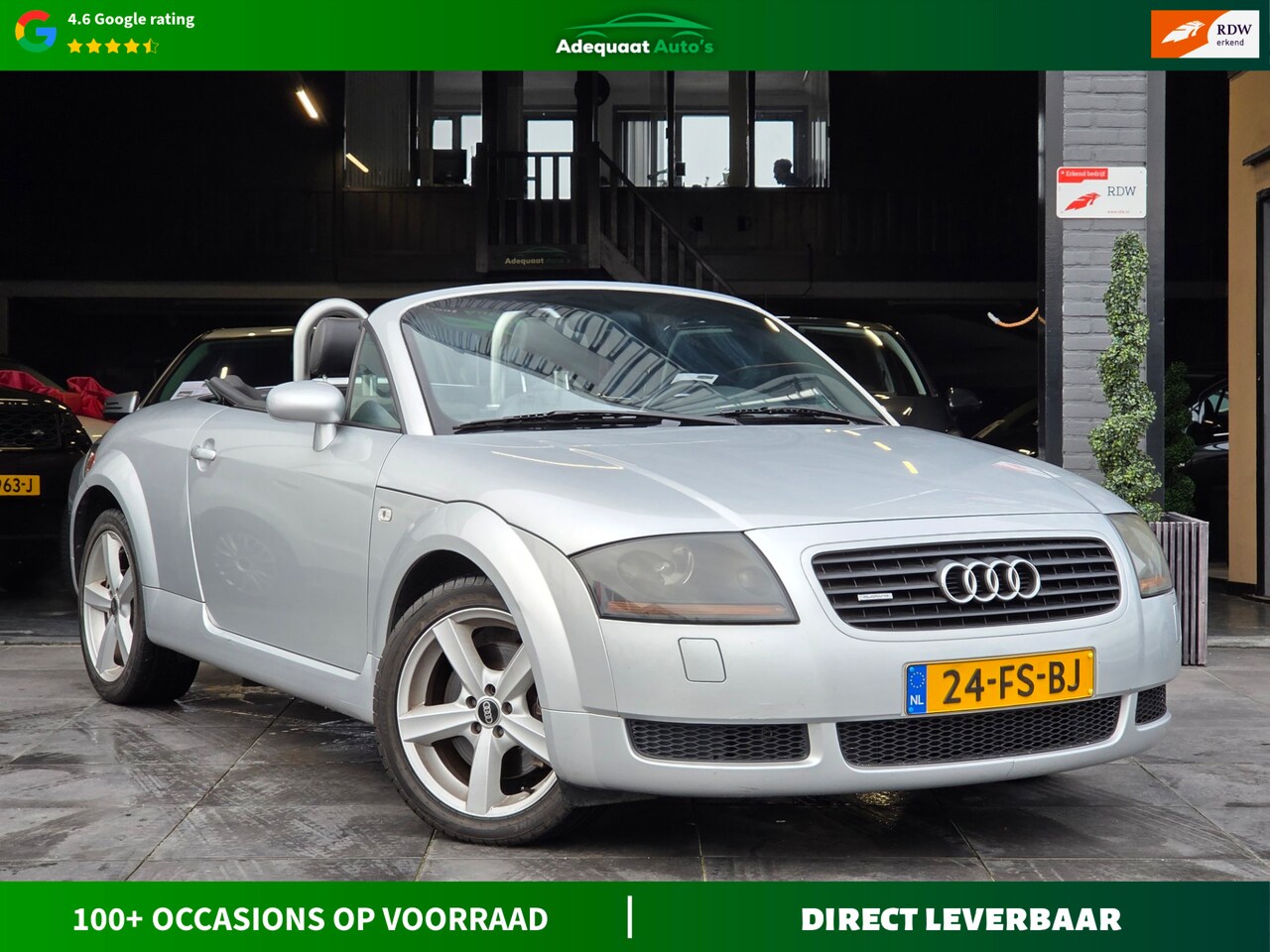 Audi TT Roadster - 1.8 5V Turbo Quattro|2e Eig|Airco|224PK|NAP - AutoWereld.nl