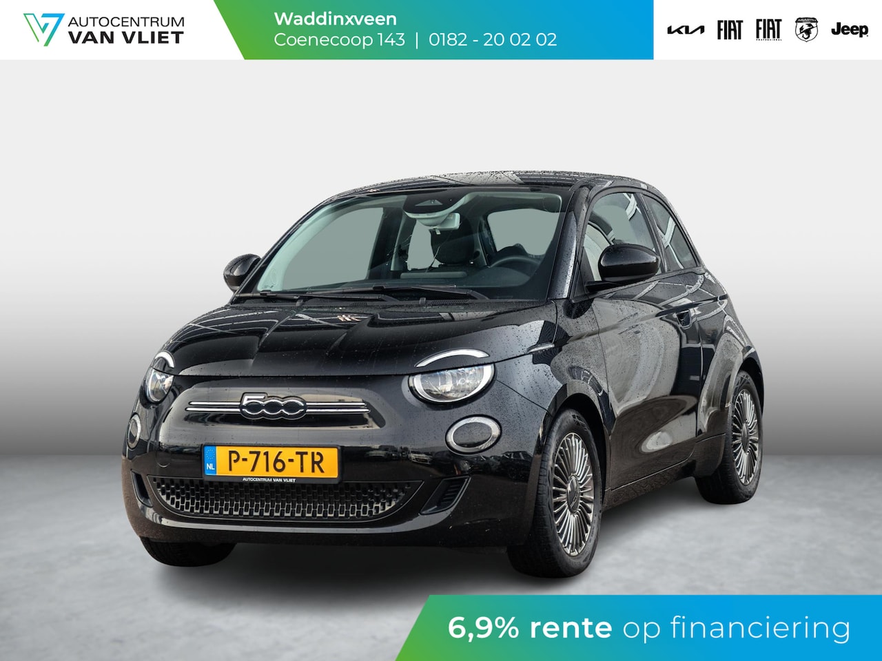 Fiat 500e - Icon 42 kWh | Carplay | Navigatie | Climate Control | Cruise Control | - AutoWereld.nl