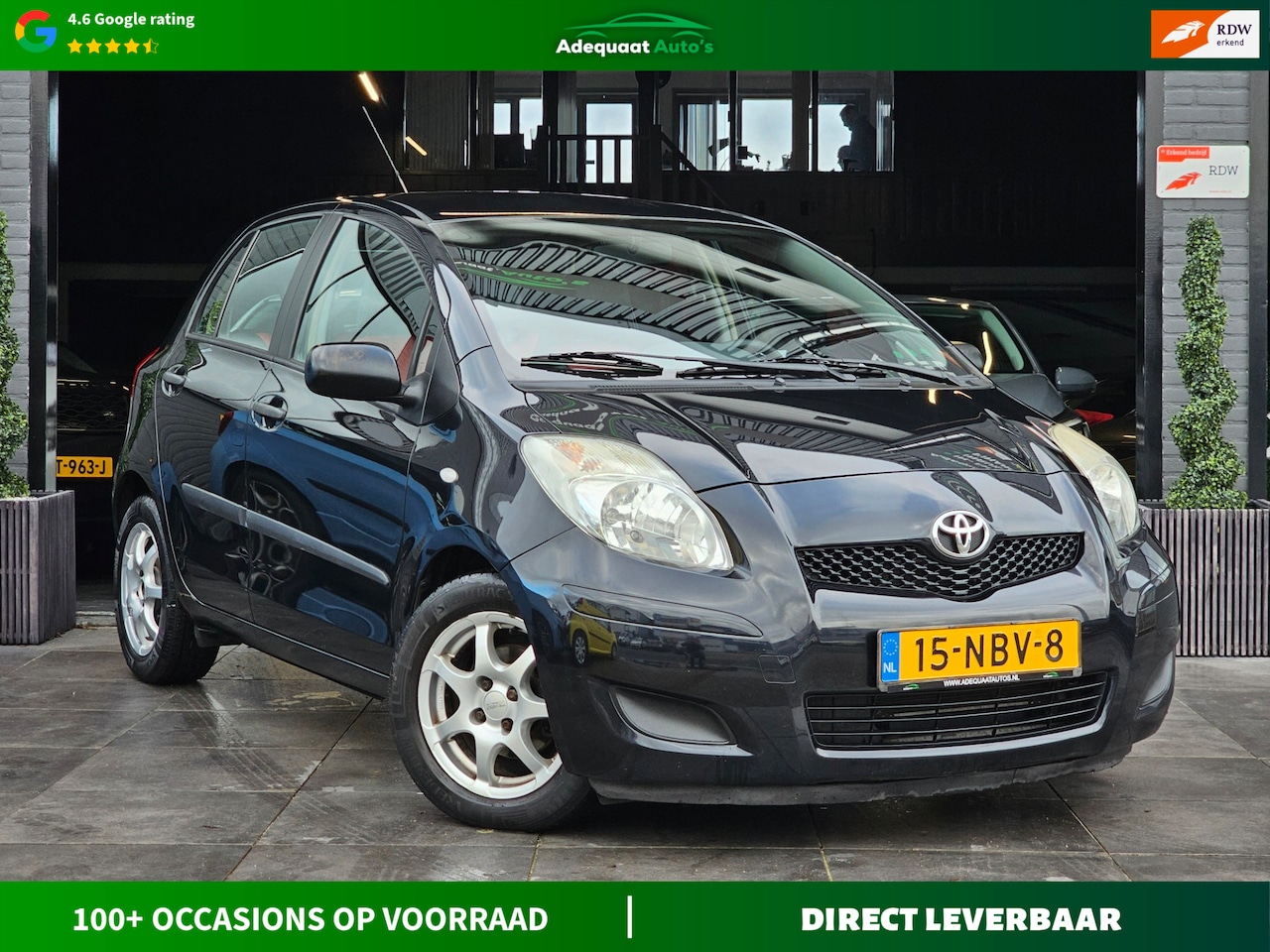 Toyota Yaris - 1.3 VVTi Comfort|2e eig|NAP|Airco|Stoelvw|Leder - AutoWereld.nl