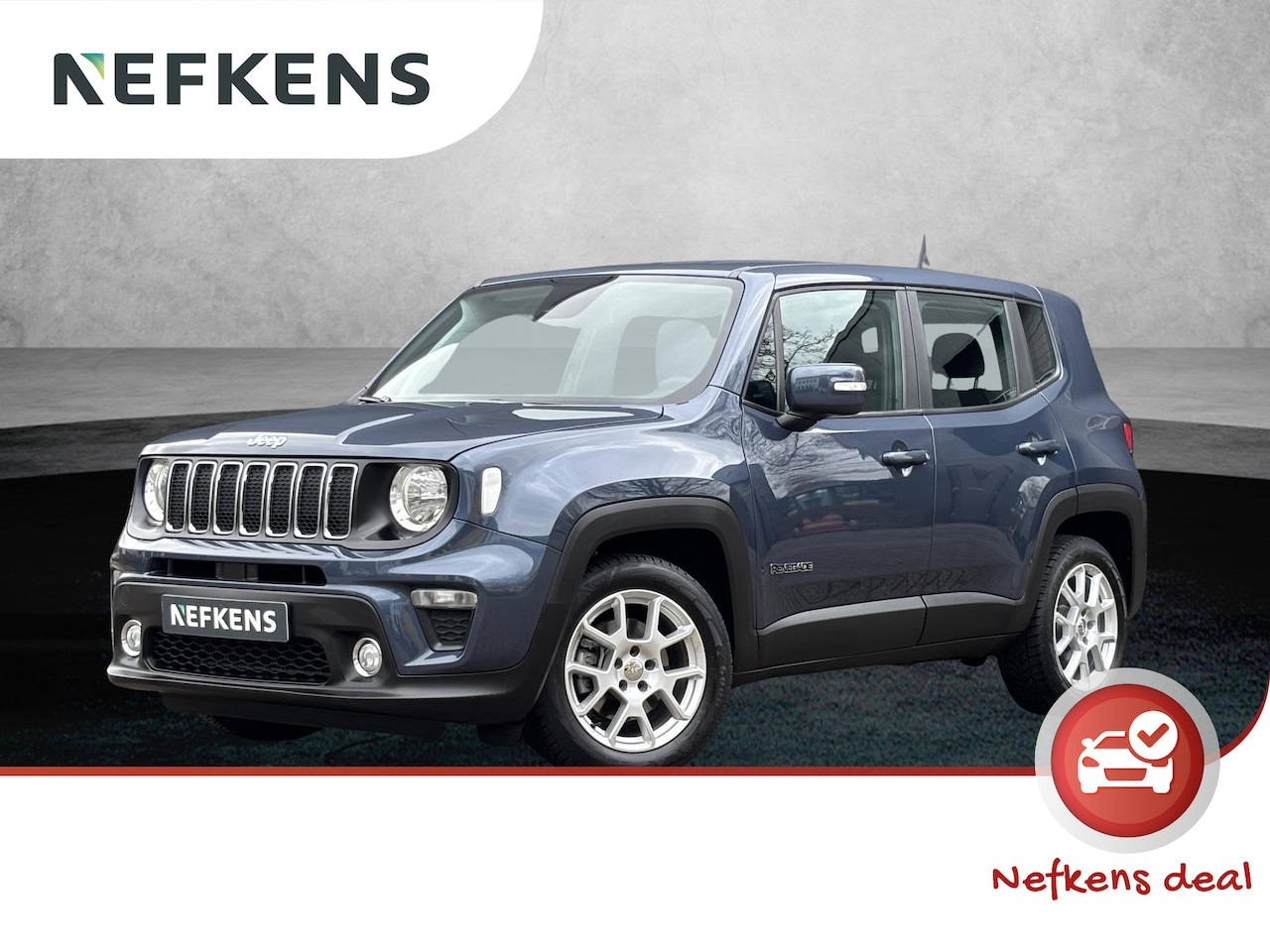 Jeep Renegade - 1.3 Turbo 150pk Longitude Automaat | 1ste eigenaar | Trekhaak | Keyless Entry | AppleCarPl - AutoWereld.nl