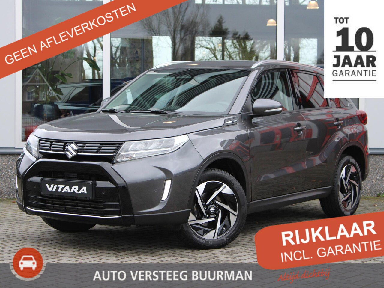 Suzuki Vitara - 1.4 Boosterjet Style Smart Hybrid Elektrisch Panoramadak, Leder/Microvezel Bekleding - AutoWereld.nl