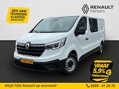 Renault Trafic - 2.0 Blue dCi 110 T29 L2H1 Start DC AIRCO / DUBBELE CABINE / 6 PERSOONS / PDC / TREKHAAK