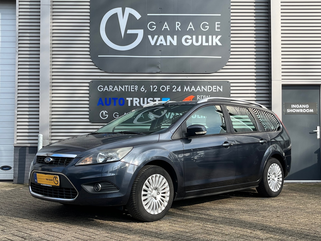 Ford Focus Wagon - 1.8 Limited Flexi Fuel 125PK Trekhaak,Navi,Clima,Cruise,Bluetooth,ElektrRamen+Spiegels,Mul - AutoWereld.nl