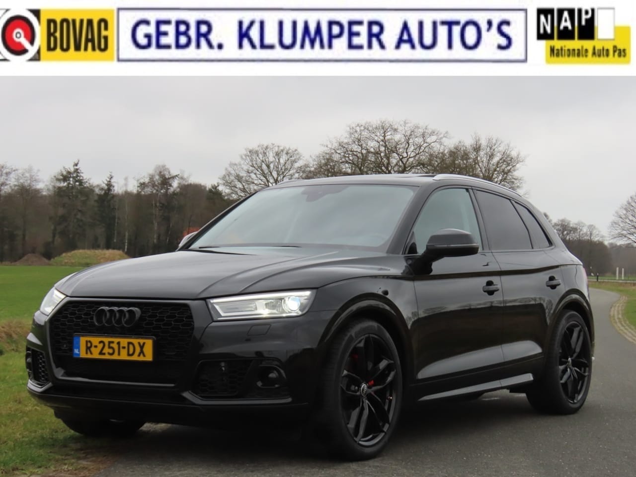 Audi Q5 - 2.0 TFSI quattro Sport Pro Line S Pano, Navi, Cruise, ECC, Leer, 21" LM, Weinig km - AutoWereld.nl