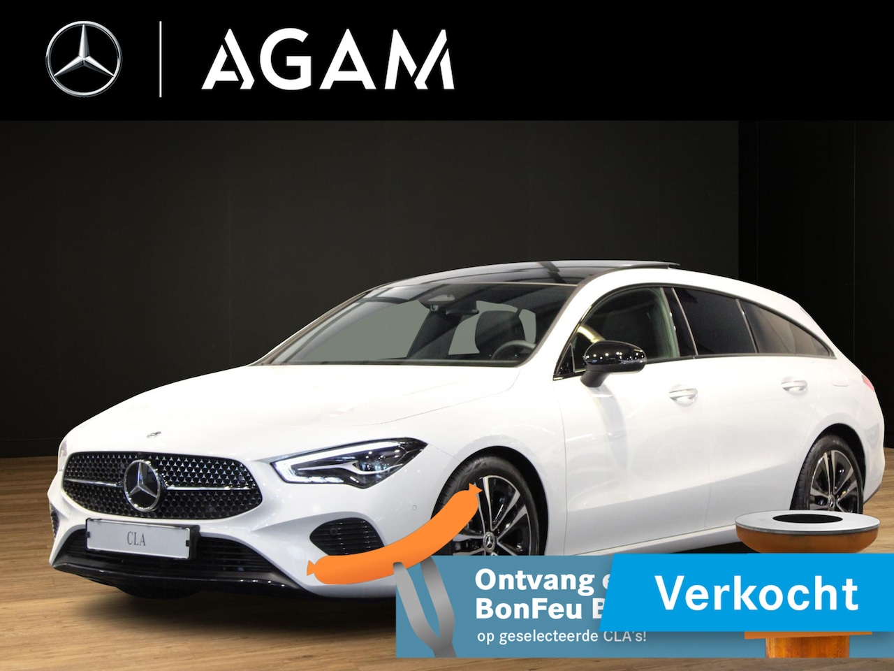 Mercedes-Benz CLA-klasse Shooting Brake - 200 Luxury Line Panorama dak - AutoWereld.nl