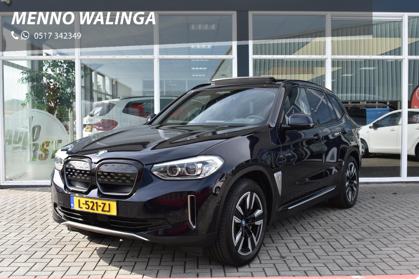 BMW iX3 - Executive 80 kWh|SOH 96,2%|Pano|Applecarplay|Adapt.cruise|Navi| - AutoWereld.nl