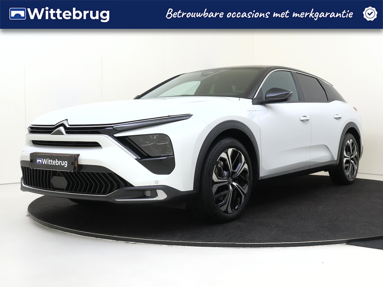 Citroën C5 X - 1.6 PureTech Business Plus I NAVIGATIE I ACHTERUITRIJCAMERA I LEDEREN BEKLEDING I STOELVER - AutoWereld.nl