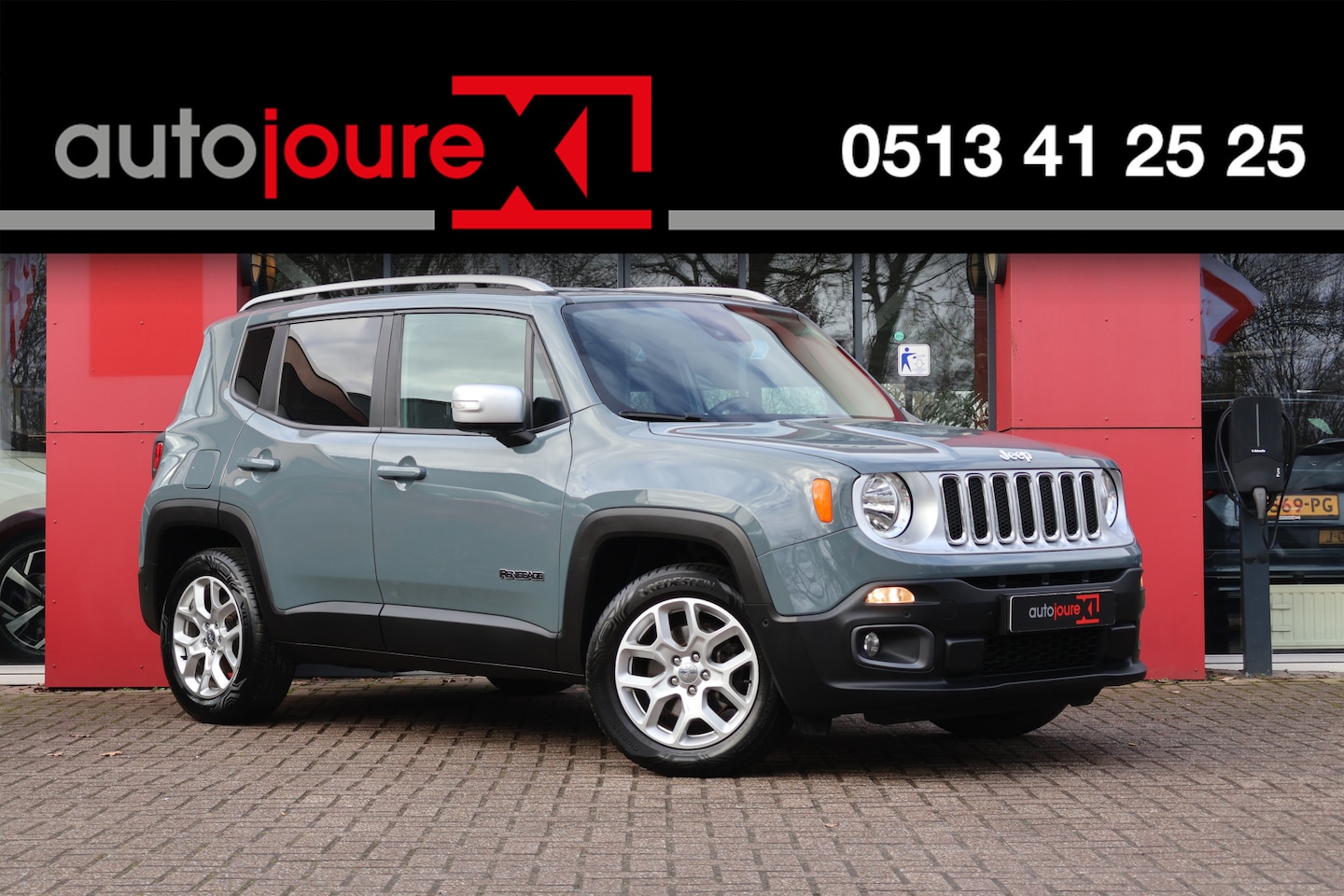Jeep Renegade - 1.4 MultiAir Limited | Origineel NL | Navigatie | Trekhaak | - AutoWereld.nl