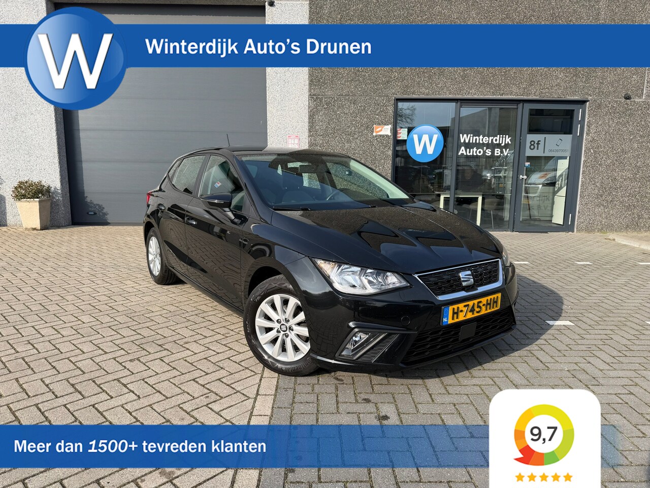 SEAT Ibiza - 1.0 Reference Airco|Cruise|Lane-Assist|Carplay - AutoWereld.nl