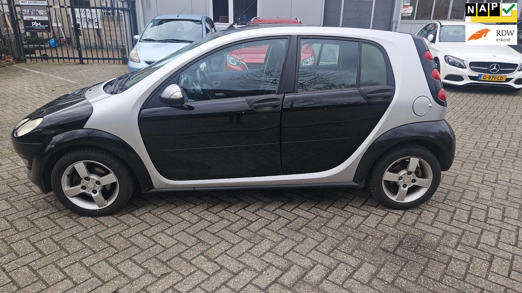Smart Forfour - 1.1 passion Rijdt perfect. - AutoWereld.nl