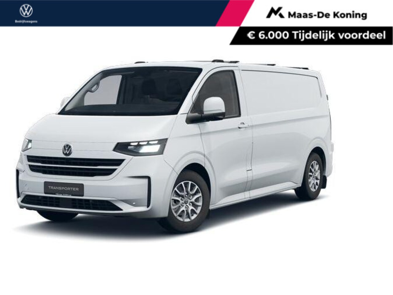 Volkswagen e-Transporter - Bedrijfswagens Bestelwagen Style 70kWh 218pk L2 733437 - AutoWereld.nl