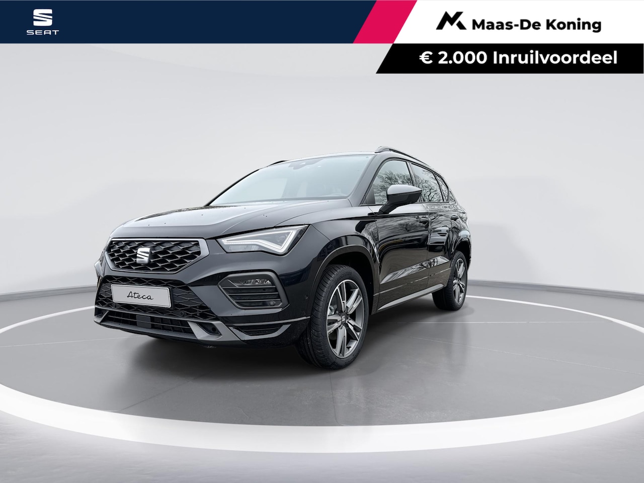 SEAT Ateca - 1.5 TSI FR Business Intense 150 PK DSG l Safe & Driving Pack XL l 18" Performance l 2000,- - AutoWereld.nl