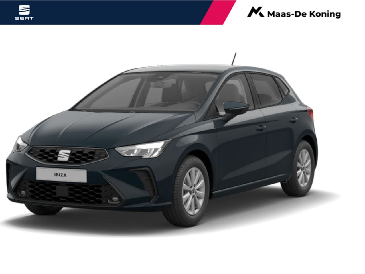 SEAT Ibiza - Reference 1.0 EcoTSI 70 kW / 95 PK Hatchback 5 deu | Fiord Blue | PRIVATELEASE 299,- PER M - AutoWereld.nl