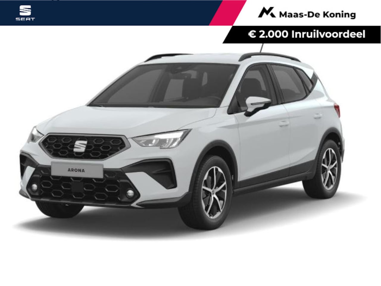 SEAT Arona - Style 1.0 EcoTSI 70 kW / 95 PK SUV 5 versn. hand. | 'Design Machined' 16 inch | Safe & Dri - AutoWereld.nl