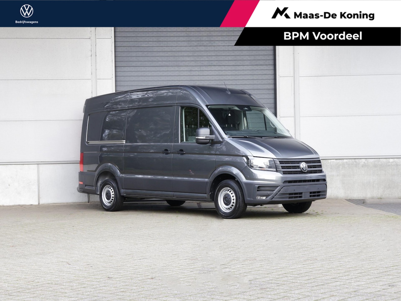 Volkswagen Crafter - Bedrijfswagens 35 2.0 TDI 140pk Highline L3H3 · Camera · Trekhaak · Apple/Android Car Play - AutoWereld.nl