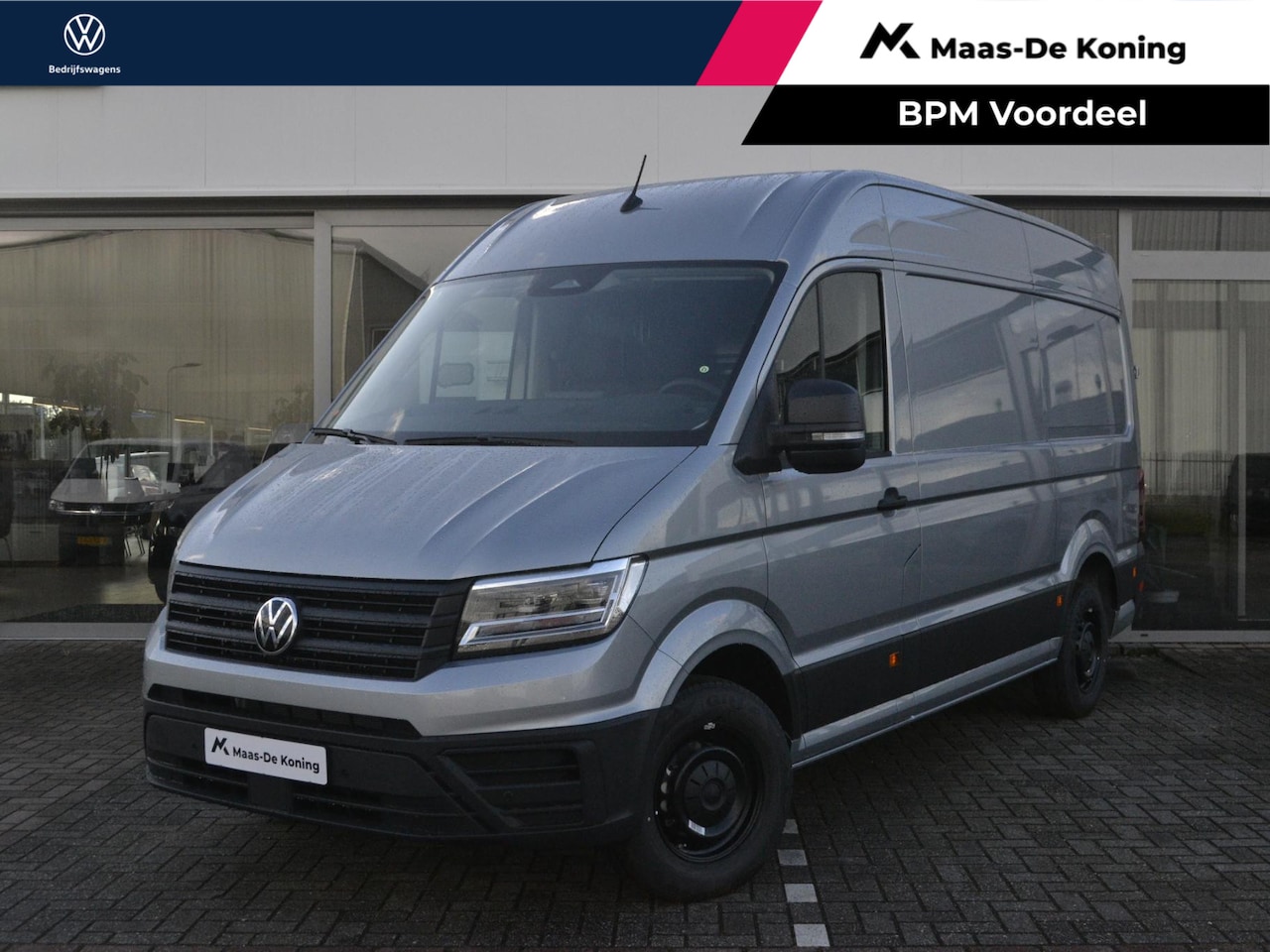 Volkswagen Crafter - Bedrijfswagens 35 Trendline 2.0 TDI 140pk L3H3 · Tussenschot · Trekhaak · Alarm · P-Sensor - AutoWereld.nl
