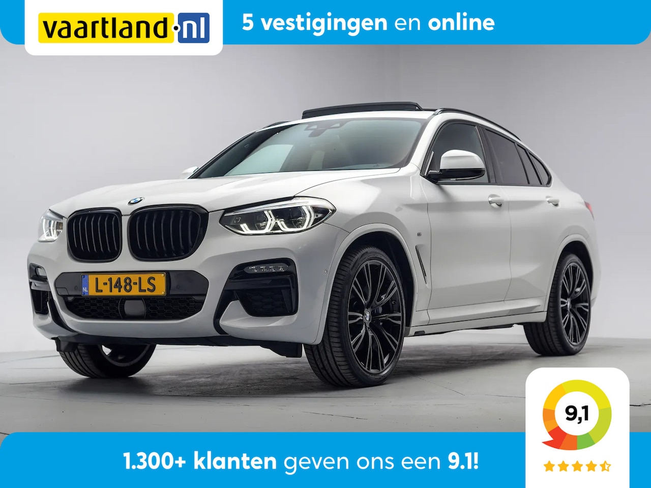 BMW X4 - M40i High Executive [ Panorama M-Stoelen Harman/Kardon HUD ] - AutoWereld.nl