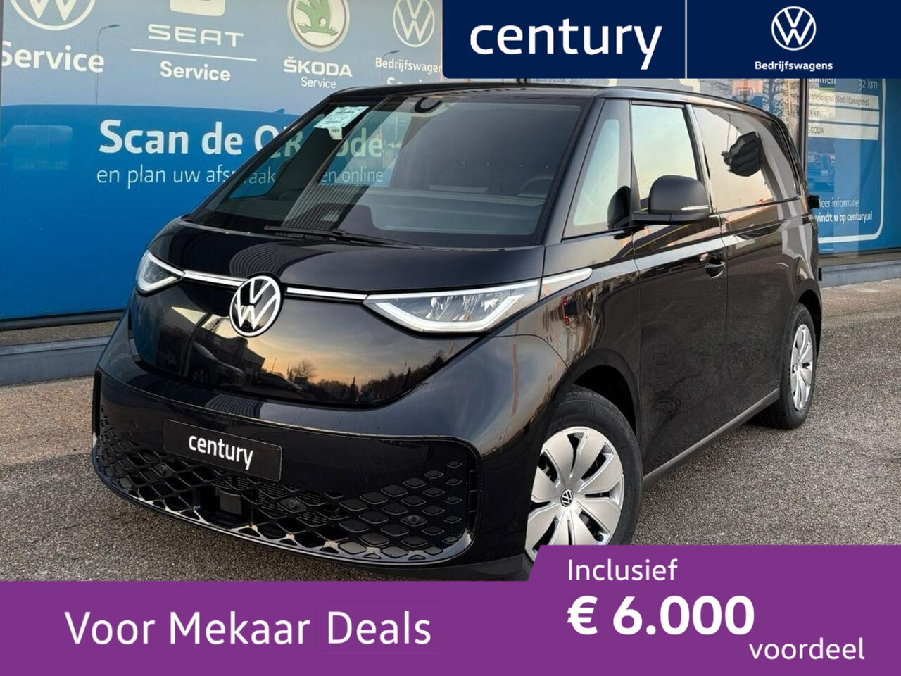 Volkswagen ID. Buzz Cargo - Bedrijfswagens Cargo Elektromotor 210 kW (286 pk) 2988 mm RWD - AutoWereld.nl