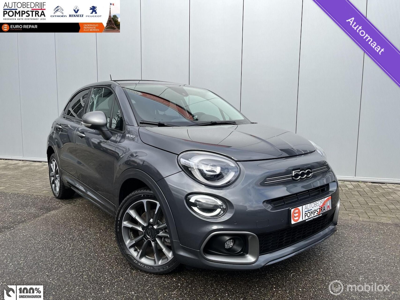 Fiat 500 X - 1.5 Hybrid Dolcevita 131 PK AUT Cabrio/NAVI/PDC - AutoWereld.nl