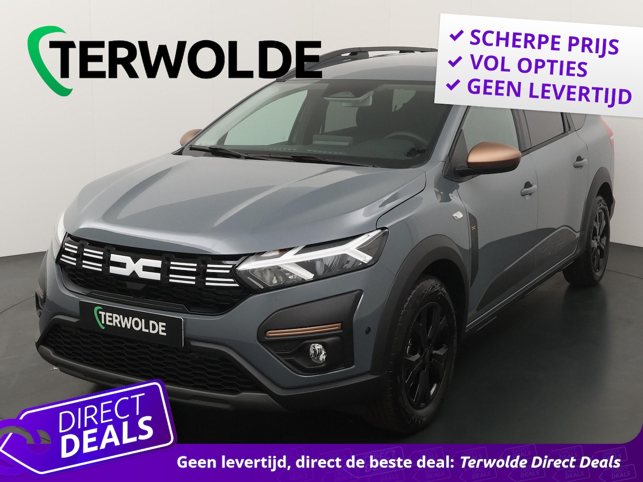 Dacia Jogger - 1.6 Hybrid 140 Extreme 7p. | Achteruitrijcamera | Bekleding ‘Extreme’ met rode details | C - AutoWereld.nl