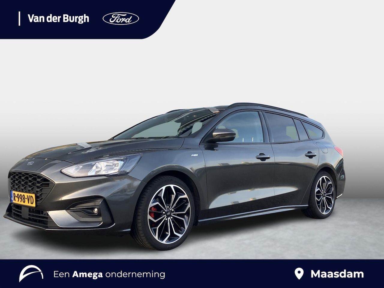 Ford Focus Wagon - ST-Line X 1.0 EcoBoost Hybrid 155pk Afneembare trekhaak - 155pk - WinterPack - AutoWereld.nl