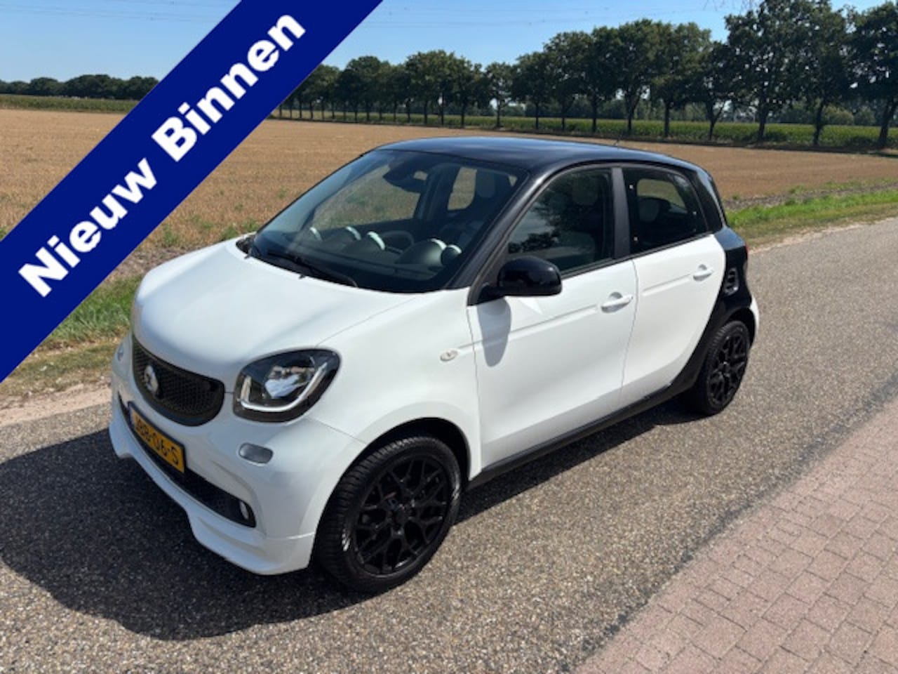 Smart Forfour - 1.0 Brabus Edition 5 deurs 16 "led 2015 Airco 83290 km !!! . - AutoWereld.nl