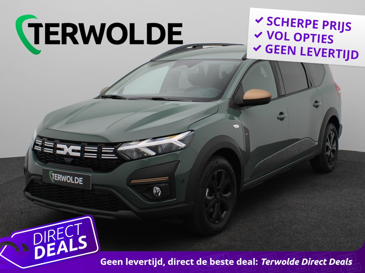 Dacia Jogger - 1.6 Hybrid 140 Extreme 7p. | Achteruitrijcamera | Bekleding ‘Extreme’ met rode details | C - AutoWereld.nl