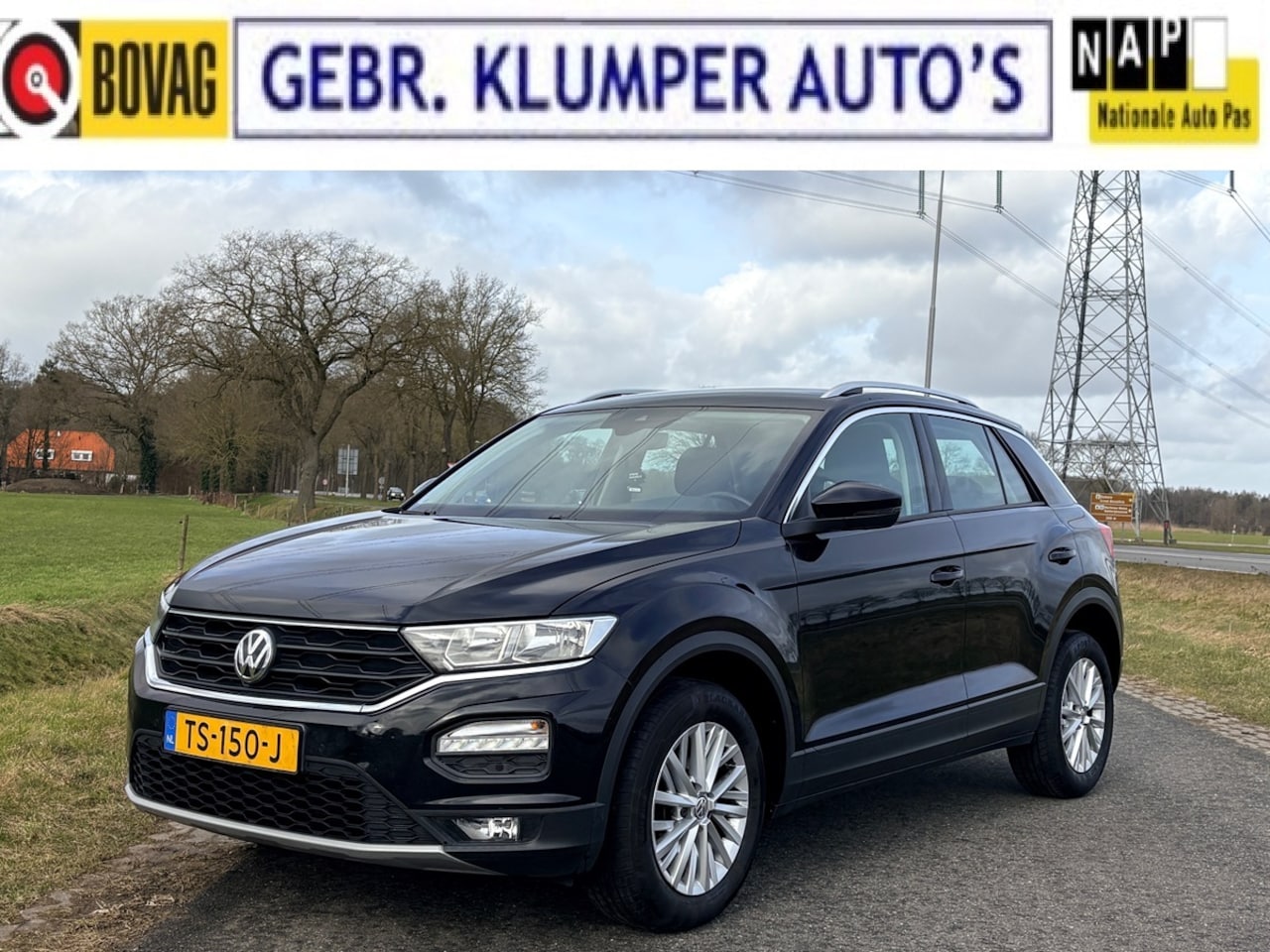 Volkswagen T-Roc - 1.0 TSI Style Navi, Ad. Cruise, Airco/ECC, Carplay, NL-Auto, 2e Eig. - AutoWereld.nl