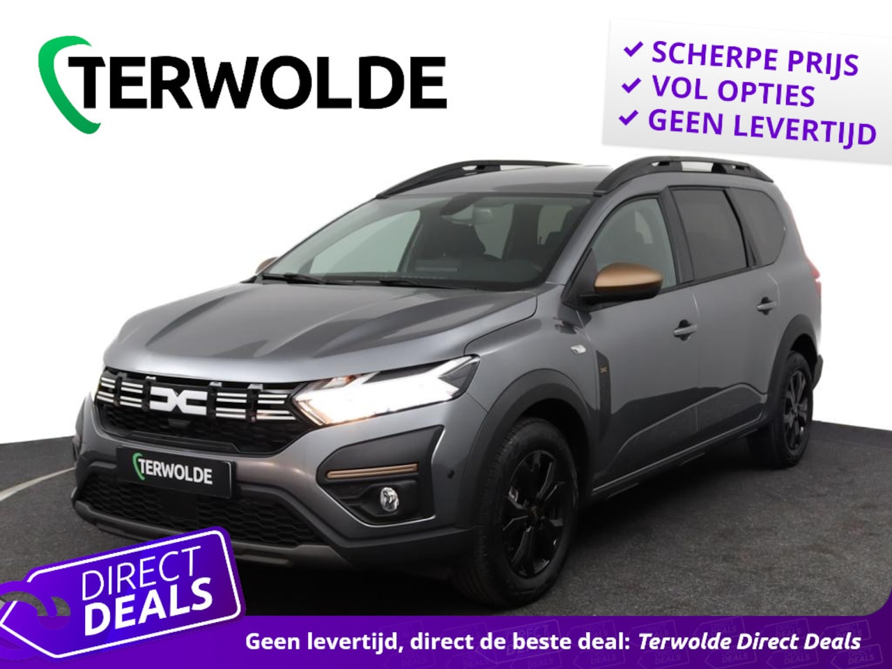 Dacia Jogger - 1.6 Hybrid 140 Extreme 7p. | Achteruitrijcamera | Bekleding ‘Extreme’ met rode details | C - AutoWereld.nl