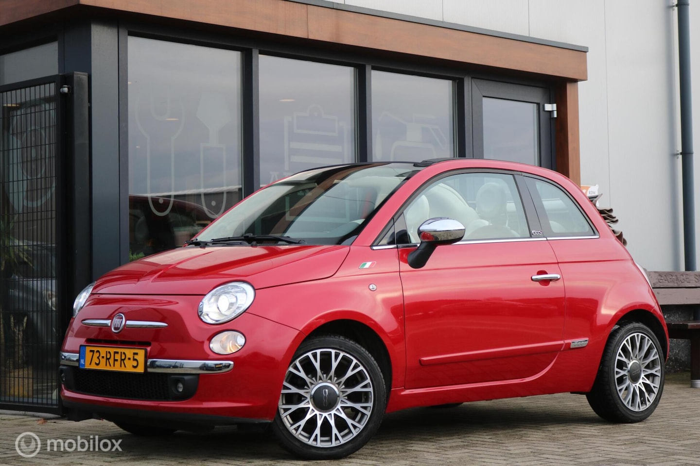 Fiat 500 C - 1.2 Lounge|1ste eig.|NAP|LMV|PDC|Audio syst.| - AutoWereld.nl