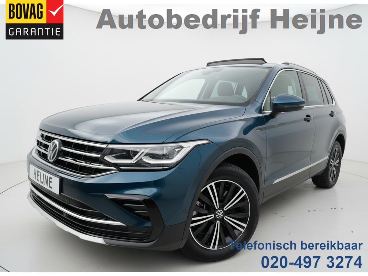Volkswagen Tiguan - E-HYBRID 245PK DSG ELEGANCE CAMERA/HEAD-UP/VIRTUAL/PANORAMADAK - AutoWereld.nl